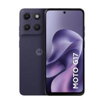 Smartphone Moto G17, 256GB, Tela 6.7", Câmera Traseira 50MP + 5MP, Roxo, MOTOROLA MOTOROLA