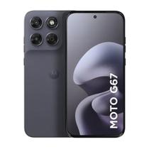 Smartphone Moto G67 5G 6.8 Octa Core 256GB 4GB Câmera Dupla Motorola