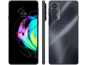 Smartphone Motorola Edge 20 128GB Preto 5G 8GB RAM Tela 6,7” Câm. Tripla + Selfie 32MP