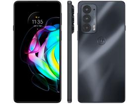 Smartphone Motorola Edge 20 128GB Preto 5G 8GB RAM Tela 6,7” Câm. Tripla + Selfie 32MP
