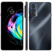 Smartphone Motorola Edge 20 5G Preto 128GB, 8GB RAM, Tela de 6.7 Câmera Traseira Tripla, Android 11 e Processador Snapdragon 778G Octa Core