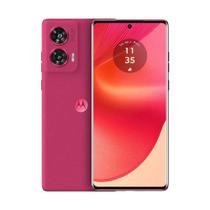 Smartphone Motorola Edge 50 Fusion 5G - Pink Vegan Suede, 256GB, 16GB RAM Boost, Câmera Dupla 50MP +13MP, Selfie 32MP e Tela de 6,7"
