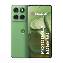 Smartphone Motorola Edge 60 5G - Verde, 512GB, 24GB (12 GB RAM+12 GB Ram Boost), Câmera Dupla 50MP Sony e Tela de 6.7"
