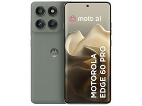 Smartphone Motorola Edge 60 Pro 512GB Cinza 5G 24GB RAM 6,7" Câm. Tripla + Selfie 50MP