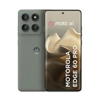 Smartphone Motorola Edge 60 Pro 5G - Cinza, 512GB, RAM 24GB (12GB RAM+12GB Ram Boost), Câmera 50MP, Selfie 50MP e Tela de 6,7"