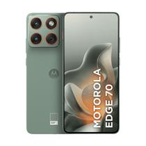 Smartphone Motorola Edge 70 5G 256GB - Lily Pad, 24GB (8GB RAM + 16GB RAM Boost), 3 Cameras 50MP, Tela de 6.7"