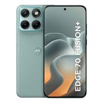 Smartphone Motorola Edge 70 Fusion + 5G 256GB - Verde Claro, 24GB (12GB RAM + 12GB RAM Boost), Câmera 50MP, Tela 6,8"