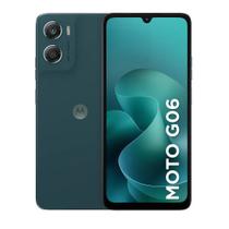 Smartphone Motorola G06, 128 GB, 4 GB + 4 GB RAM Boost Azul