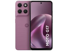 Smartphone Motorola G17 256GBGB 12GB RAM Rosa 6,7" Câm. Tripla + Selfie 32MP