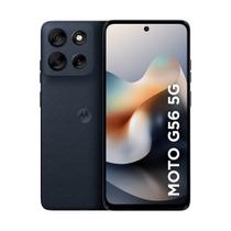 Smartphone Motorola G56, Câmera 50 MP + 8 MP, 256 GB, 5G, Grafite - XT2529