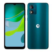 Smartphone Motorola Moto E13 Verde, Tela de 6.5", 4G+Wi-Fi, And. 13 Go, Câm. Tras. 13MP, Frontal de 5MP, 2GB RAM, 32GB