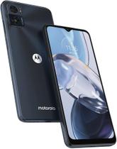 Smartphone Motorola Moto E22 128GB 4G Wi-Fi Tela 6,5" Dual Chip 4GB RAM Câmera Dupla + Selfie 5MP - Preto