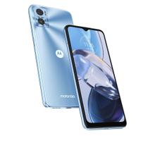 Smartphone Motorola Moto E22 4G 128GB 4GB RAM Tela 6,5" Câmera Dupla 16MP + 2MP Frontal 5MP Azul