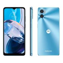 Smartphone Motorola Moto E22 4GB RAM 128GB Tela de 6.5" HD+ Wi-Fi Octa Core Câm. Tras. 16MP Frontal de 5MP - Azul