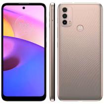 Smartphone Motorola Moto E40 64GB 4GB RAM Tela de 6.5HD Android 11, Processador Octa Core, Câmera Traseira 48MP 2MP 2MP, Câmera Frontal Rosê
