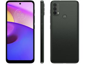 Smartphone Motorola Moto e40 64GB Grafite - 4GB RAM Tela 6,5” Câm. Tripla + Selfie 8MP