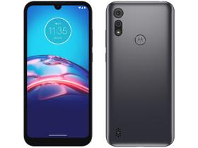 Smartphone Motorola Moto E6i 32GB Cinza Titanium 4G 2GB RAM Tela 6,1” Câm. Dupla + Selfie 5M