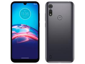 Smartphone Motorola Moto E6i 32GB Cinza Titanium 4G 2GB RAM Tela 6,1” Câm. Dupla + Selfie 5MP