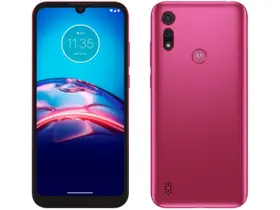 Smartphone Motorola Moto E6i 32GB Pink 4G 2GB RAM Tela 6,1” Câm. Dupla + Selfie 5M