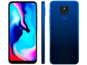 Smartphone Motorola Moto E7 Plus 64GB Azul Navy - 4G Octa-Core 4GB RAM 6,5” Câm. Dupla + Selfie 8MP