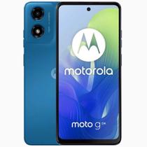 Smartphone Motorola Moto G04S XT-2421-9 64GB 4GB RAM Dual SIM Tela 6.56" (Satin Blue) Azul