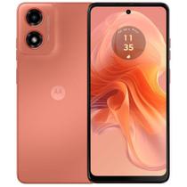 Smartphone Motorola Moto G04s XT24217 128GB 4GB RAM Dual SIM Tela 6.56 Latino Laranja