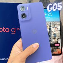 Smartphone Motorola Moto g05 - 128GB 12GB (4GB RAM) e Camera 50MP com AI Bateria de 5200 mAh - Cinza