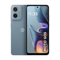 Smartphone Motorola Moto g05 128GB, 4GB RAM, 8GB Ram Boost e Camera 50MP com AI, Bateria de 5200 mAh, Tela 6.7 com Superbrilho
