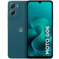 Smartphone Motorola Moto g06 128GB 12GB Ram Azul 6,9 Câm. 50MP Selfie 8MP