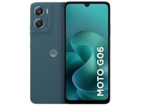 Smartphone Motorola Moto g06 128GB 4GB Ram Azul Marinho 6,9 Câm. 50MP Selfie 8MP