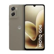 Smartphone Motorola Moto g06 - 256GB 12GB (4GB RAM + 8GB Ram Boost) e Camera 50MP - Bege