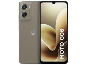 Smartphone Motorola Moto G06 - 256gb 12gb (4gb Ram + 8gb Ram Boost) E Camera 50mp Com Ai Bateria De 5200 Mah Tela 6.9 - Bege