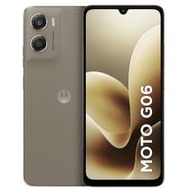 Smartphone Motorola Moto G06 256GB 5200mAh Bateria Bege