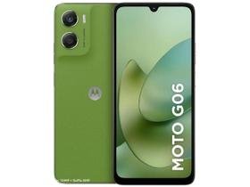 Smartphone Motorola Moto G06 256GB Verde, 12GB 4GB RAM 8GB RAM Boost, Câmera 50MP e Tela 6,9