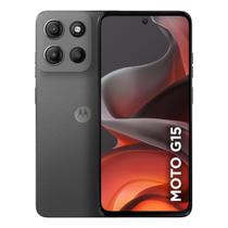 Smartphone Motorola Moto G15 256GB 12GB (4GB+8GB RAM Boost) Camera 50m Bateria 5200 mAh Tela 6.7 NFC