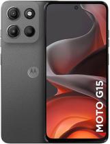 Smartphone Motorola Moto G15 256gb 12gb Camera 50mp Com Ai Night Vision Bateria De 5200 Mah 6.7