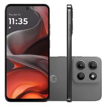 Smartphone Motorola Moto G15 256GB 4GB de Ram Tela de 6,7 Câm. Dupla Selfie 8MP 4G Cinza Smartphone Motorola Moto G15 256GB 4GB de Ram Tela de 6,7 Câm. Dupla Selfie 8MP 4G Cinza