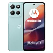 Smartphone Motorola Moto G15 512GB 4GB RAM Dual SIM Tela 6.72" - Azul + FONE SEM FIO