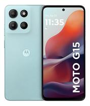 Smartphone Motorola Moto G15 512gb 8gb Ram4x4gb Boost Azul Celeste Smartphone Motorola Moto G15 512gb 8gb Ram4x4gb Boost Azul Celeste
