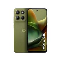 Smartphone Motorola Moto G15 Power 8gb ram 256gb rom Verde Caixa Slim