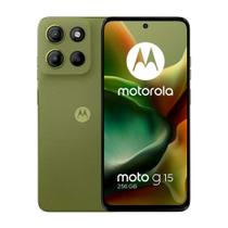 Smartphone Motorola Moto G15 XT2521-2 256GB 4GB RAM Dual SIM Tela 6.7" - Verde