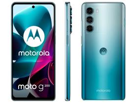 Smartphone Motorola Moto G200 256GB Verde 5G Octa-Core 8GB RAM 6,8” Câm. Tripla + Selfie 16M