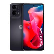 Smartphone Motorola Moto G24 256GB Dual Chip 4G Câmera 50MP+2MP Grafite