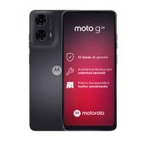Smartphone Motorola Moto G24 4G 128GB 4GB RAM Tela 6,6" Câmera Dupla 50MP + 2MP Frontal 8MP Grafite