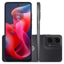 Smartphone Motorola Moto G24 6.6" Octa Core 128GB 4GB Câmera Dupla Quadriband Grafite