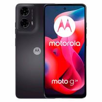 Smartphone Motorola Moto G24 XT-2423-1 256GB 4GB RAM Dual SIM Tela 6.56" - Cinza