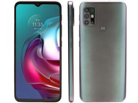 Smartphone Motorola Moto G30 128GB Dark Prism 4G - 4GB RAM Tela 6,5” Câm. Quádrupla + Selfie 13MP