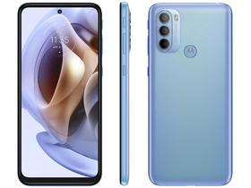 Smartphone Motorola Moto G31 128GB Azul 4G Octa-Core 4GB RAM 6,4” Câm. Tripla + Selfie 13MP Smartphone Motorola Moto G31 128GB Azul 4G Octa-Core 4GB RAM 6,4” Câm. Tripla + Selfie 13MP