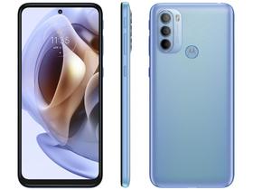 Smartphone Motorola Moto G31 128GB Azul 4G Octa-Core 4GB RAM 6,4” Câm. Tripla + Selfie 13MP