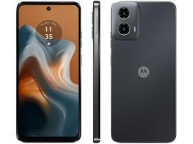 Smartphone Motorola Moto G34 128GB Preto 5G 4GB RAM Boost 6,5" Câm. Dupla + Selfie 16MP Dual Chip